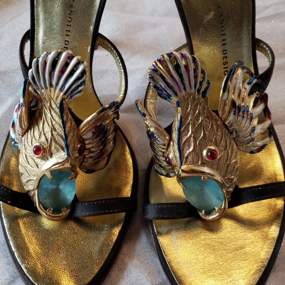 Giuseppe Zanotti heels Vero Cuoio Fish